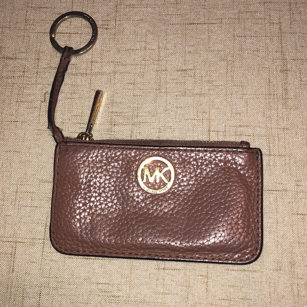 MK coin purse key chain